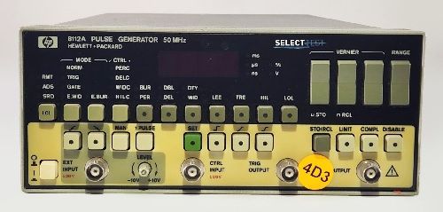 8112A Agilent Pulse Generator