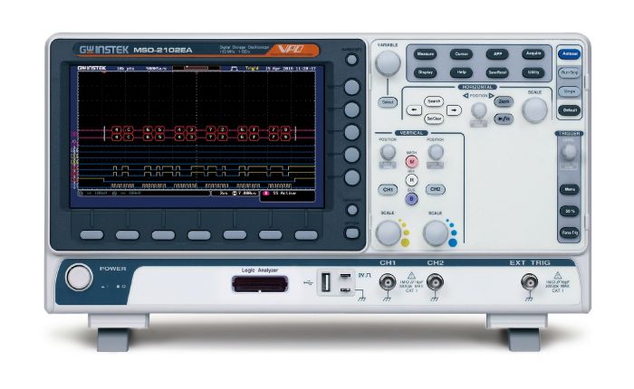 MSO-2102EA Instek Mixed Signal Oscilloscope