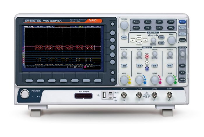 MSO-2204EA Instek Mixed Signal Oscilloscope