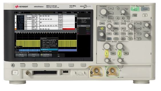 MSOX3012A Keysight Technologies Mixed Signal Oscilloscope