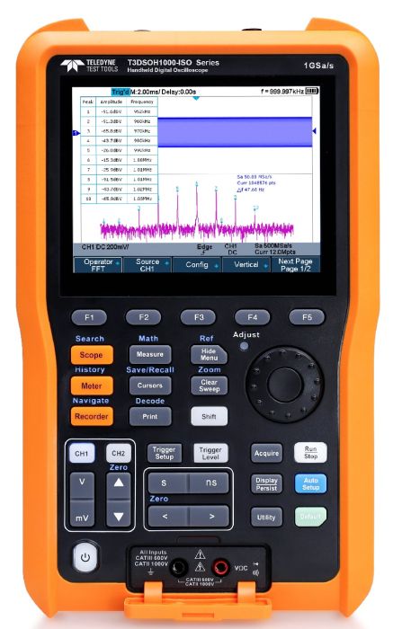 T3DSOH1202-ISO Teledyne LeCroy Handheld Digital Oscilloscope