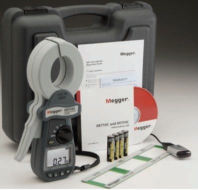 DET24C Megger Clamp-On Earth Ground Resistance Testers