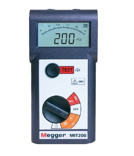 MIT200-EN Megger Insulation Tester