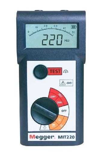 MIT220-EN Megger Insulation Tester