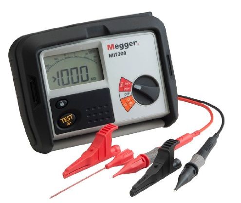 MIT300-EN Megger Insulation Tester