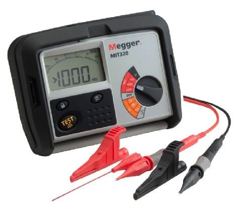 MIT320-EN Megger Insulation Tester