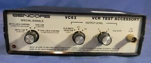 VC63 Sencore TV Equipment