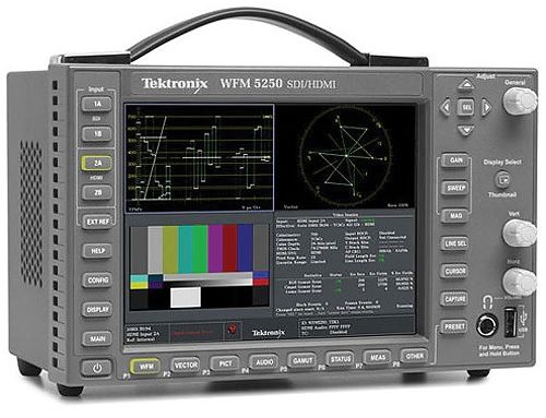 WFM5250 Tektronix Service Monitor