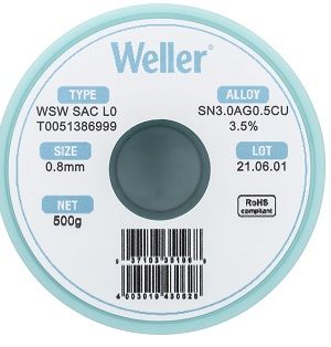 T0051386999 Weller Wire Solder