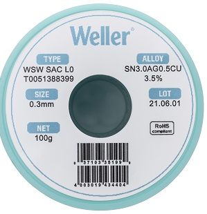 T0051388399 Weller Wire Solder