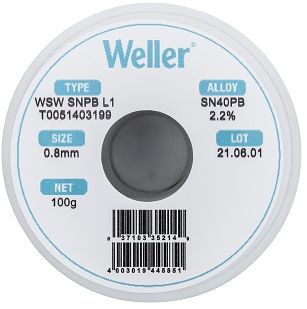 T0051403199 Weller Wire Solder